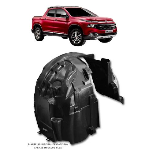 PARABARRO DIANTEIRO TORO 2015 A 2020 LADO DIREITO RIVERPLAST