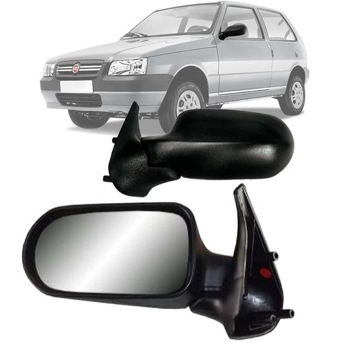 RETROVISOR UNO FLEX 2004 A 2008 2 PORTAS LADO DIREITO SEM REGULADOR RETROVEX