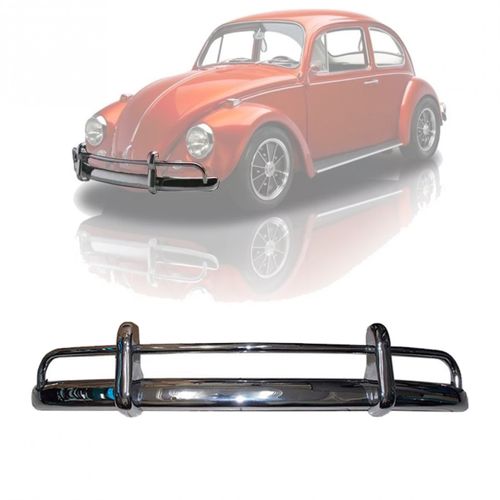 PARACHOQUE DIANTEIRO FUSCA 1966 A 1969 CROMADO PLASTIRON