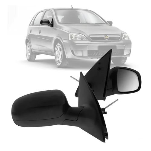 RETROVISOR CORSA MONTANA 2003 A 2012 LADO DIREITO REGULADOR MANUAL RETROVEX