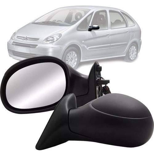 RETROVISOR PICASSO 2000 A 2008 LADO ESQUERDO REGULADOR ELETRICO RETROVEX