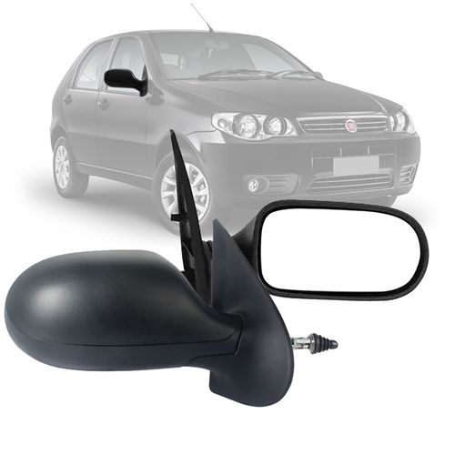 RETROVISOR PALIO ECONOMY 2011 A 2016 4 PORTAS LADO DIREITO REGULADOR MANUAL RETROVEX