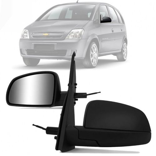 RETROVISOR MERIVA 2003 A 2012 LADO ESQUERDO REGULADOR MANUAL RETROVEX