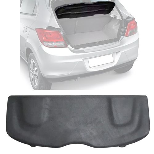 TAMPAO BAGAGITO DO PORTA MALA ONIX 2013 A 2016 PRETO ACARPETADO PLASTIRON