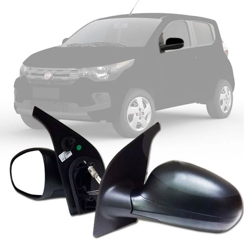 RETROVISOR MOBI 2016 A 2021 LADO ESQUERDO REGULADOR MANUAL RETROVEX