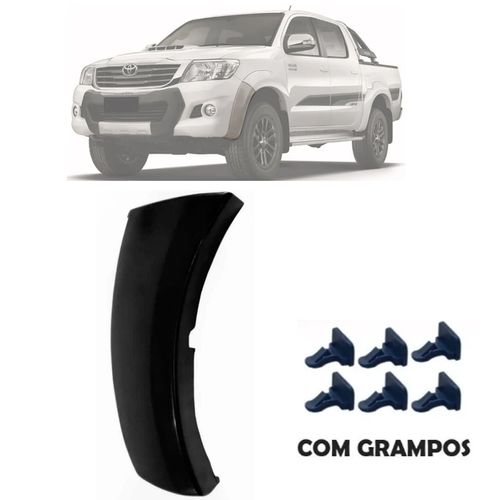 PONTEIRA DO PARACHOQUE DIANTEIRO HILUX 2012 A 2015 LADO ESQUERDO FITAM