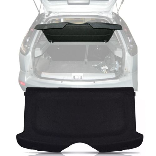 TAMPAO BAGAGITO PRETO ACARPETADO DO PORTA MALA CORSA HATCH 2003 A 2008 4 PORTAS PLASTIRON