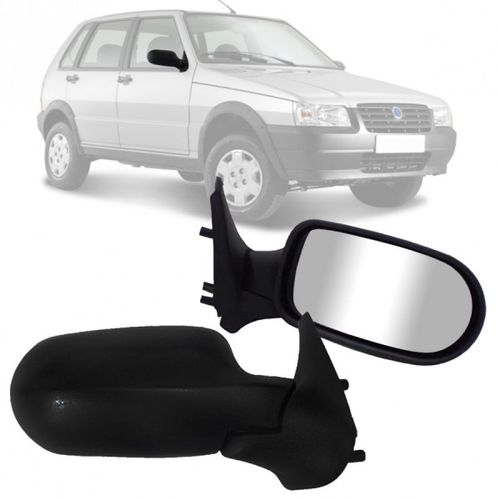 RETROVISOR UNO FLEX 2006 A 2008 4 PORTAS LADO DIREITO SEM REGULADOR RETROVEX