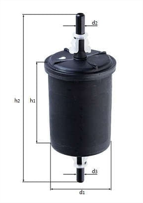 FILTRO COMBUSTIVEL UP 15-  1.0 12V TSI Metal Leve KL939
