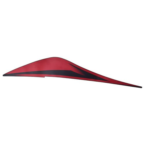 Faixa Adesivo Tampa Lateral Esq Fazer 600 S 07 Vermelho Original Yamaha