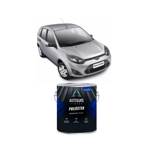TINTA POLIESTER PRATA ENSEADA METÁLICO FORD 0,9L Autoluks