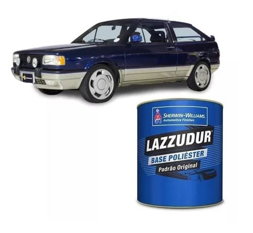 Tinta Poliester Azul Monaco Perol VW 1989 900ml