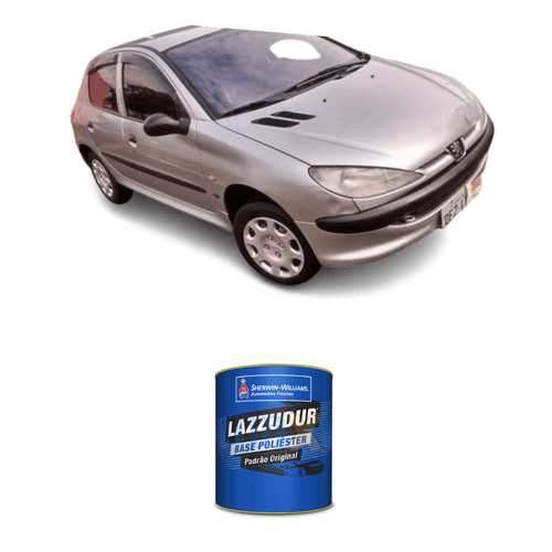 Tinta Poliéster Cinza Quartz EYC Metalico Citroen/Peugeot 0,9L