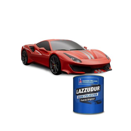 TINTA POLIÉSTER ROSSO SCUDERIA LISO FERRARI 0,9L