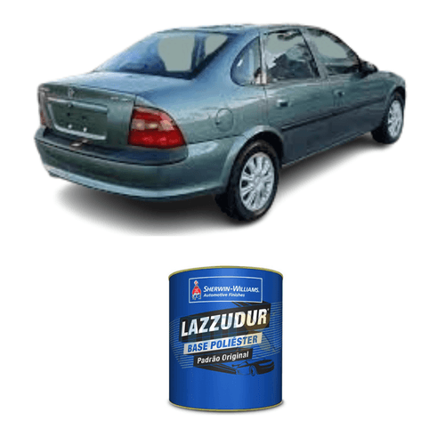 Tinta Poliéster Verde Esquadra Metalico GM 0,9L