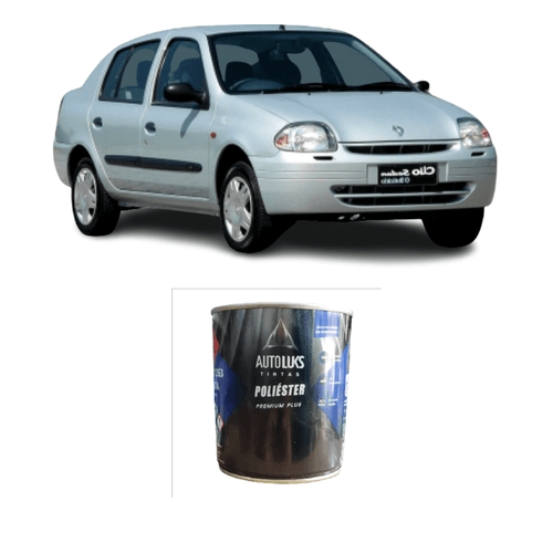 Tinta Poliéster - Prata Boreal Met Renault 0,9L Autoluks