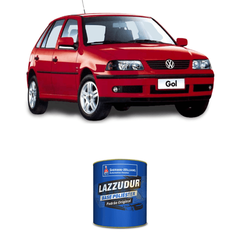 Tinta Poliéster - Vermelho Vitória Lisa VW 207 - 0,9L