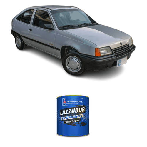 Tinta Poliéster Prata Argenta Metalico GM 0,9L