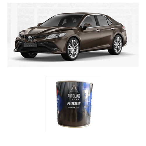 Tinta Poliester Cinza Hematita Toyota 0,9L Autoluks