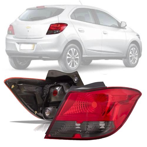 LANTERNA TRASEIRA ORIGINAL ONIX 2012 A 2016 LADO DIREITO FUME ARTEB