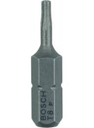 Jogo de Bits Torx n.08 com 3 Peças Bosch