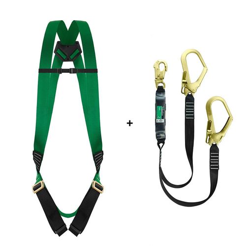Conjunto paraquedista CG-750YE c/ talabarte Y Carbografite