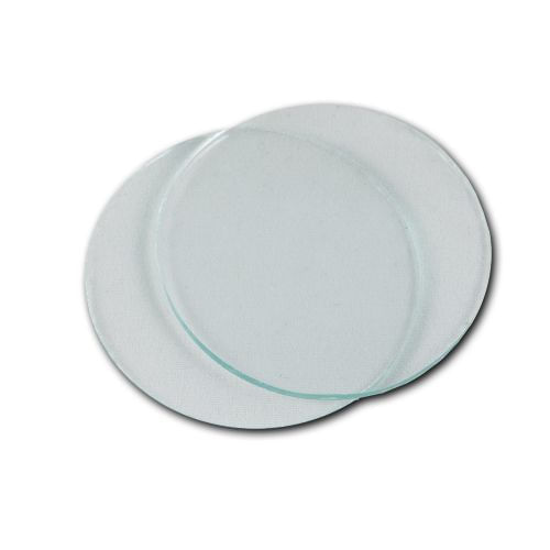 Lente Redonda Incolor 50x2,0mm Para Óculos Carbografite