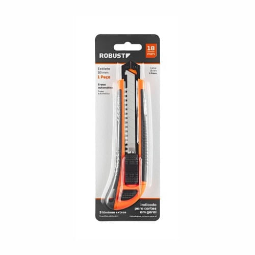 Estilete 18MM Com/05Laminas S93201018 ROBUST