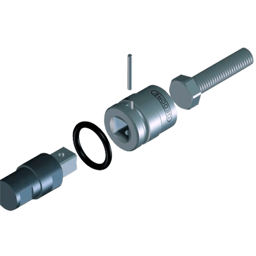 Soquete Sextavado de Impacto K19-1/2"" Gedore