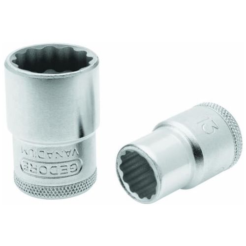 Soquete Estriado 1/2"" M 13mm D19 Gedore