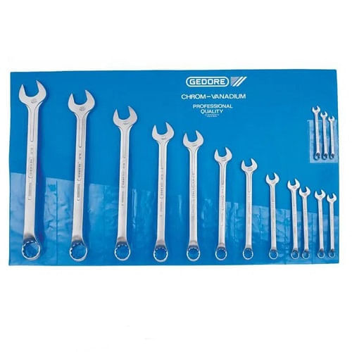 Chave Fixa Jogo Com/12Peças 06-32MM 06E/M12 Gedore