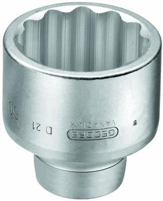 Soquete 100 M 75mm D21 Estriado Gedore