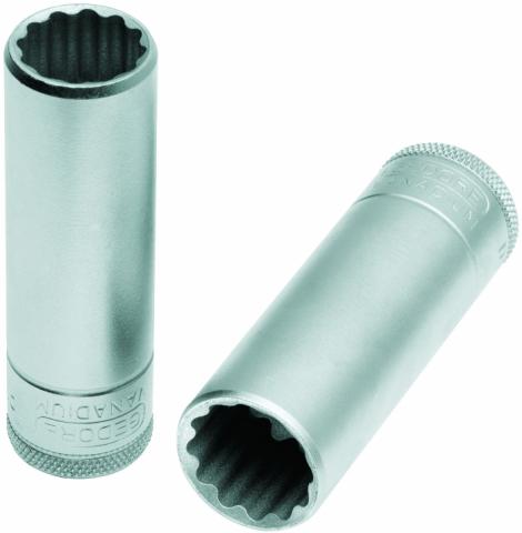 Soquete Estriado Longo 1/2' MM Gedore