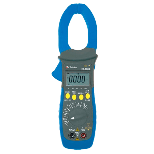 Alicate Amperímetro Digital True Rms 600v Et-3880 Minipa