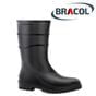 Bota de PVC Preto Bico Aço Cano Médio N41 CA37749 Bracol