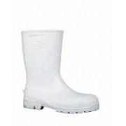 Bota de PVC Branco Cano Médio N36 CA37456 Bracol