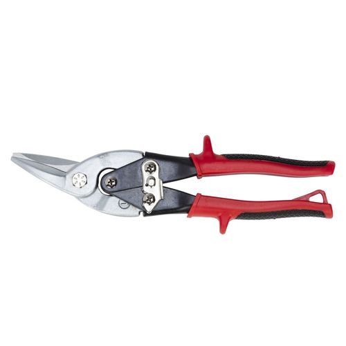 Tesoura Tipo Aviação Corte Esquerdo 10"" Gedore Red
