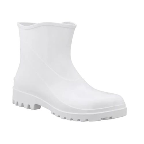Bota de PVC 16cm com Forro N37 Branco CA37456 Bracol