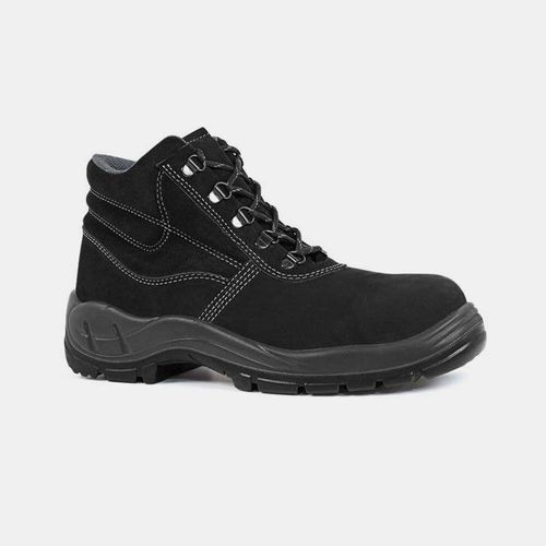 Bota de Camurça Bico Plástico N41 Preto CA42032 Bracol