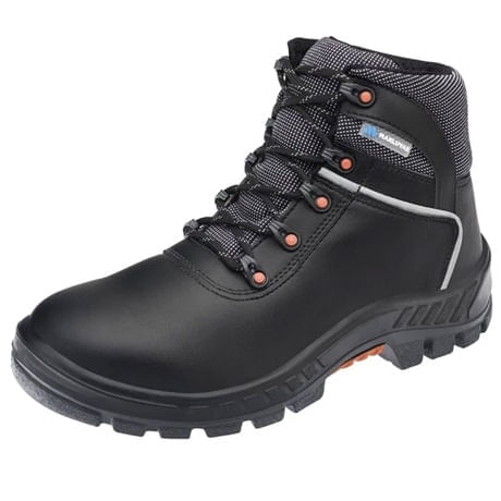 Bota Microfibra com Cadarço N40 Preto Composity CA42896 Marluvas