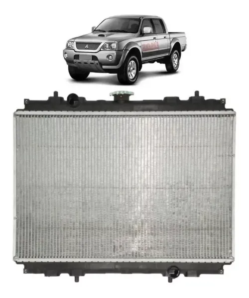 Radiador L200 2.5 Outdoor Hpe 2004 2005 2006 2007 2008 Mec. (1)