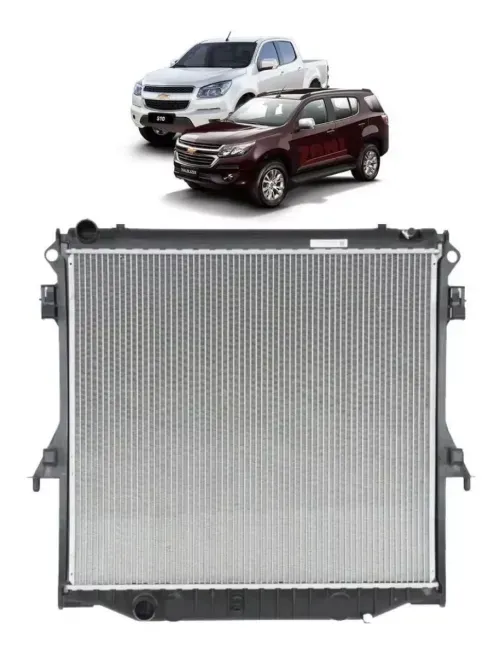 Radiador Gm S10 / Trailblazer 2.8 Ano 2013 Á 2018 -mecânico
