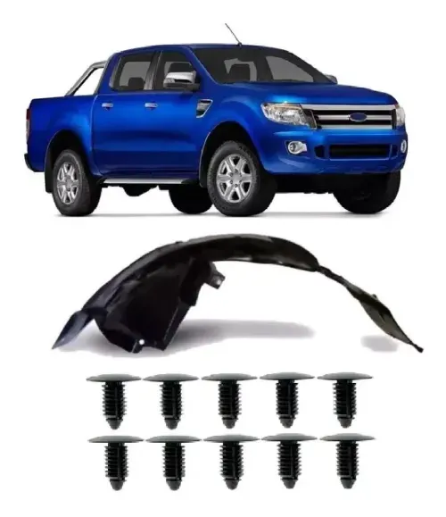 Parabarro Dianteiro Ford Ranger 2012 A 2016 + 10 Grampos Ld