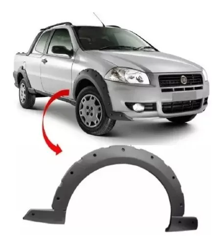 Moldura Paralama Dianteiro Direito Strada 2008 A 2020