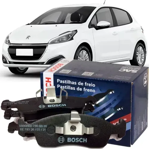 Pastilha Freio Dianteira Peugeot 208 1.5 2013 2014 2015-2019