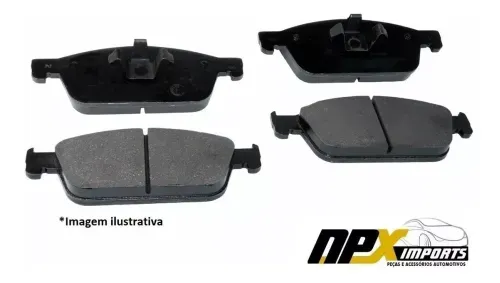 Pastilha Freio Dianteiro Nissan Kicks 2016 2017 2018 2019