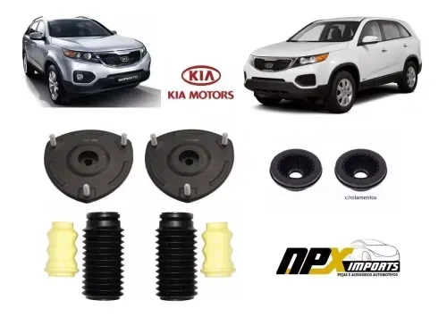 Kit Amortecedor Dianteiro Sorento 2010 2011 2012 2013 Todos