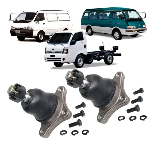 Par Pivo De Suspensão Superior Kia Bongo K2700