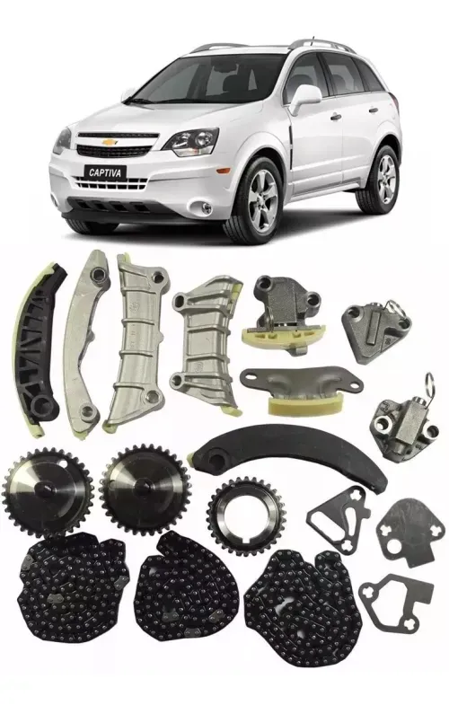 Kit Corrente Distribuição Captiva 3.6 V6 2008 A 2014 Novo