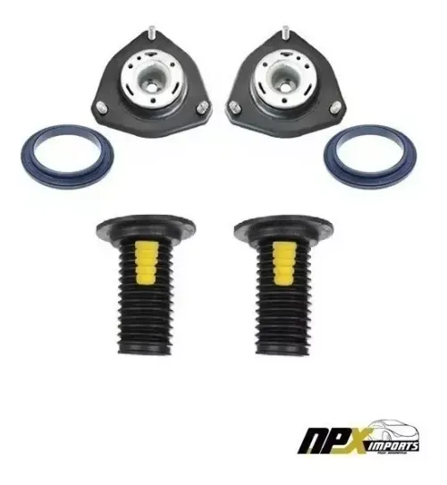 Coxim Amortecedor Dianteiro + Kit Batentes Rav4 2013 A 2017
